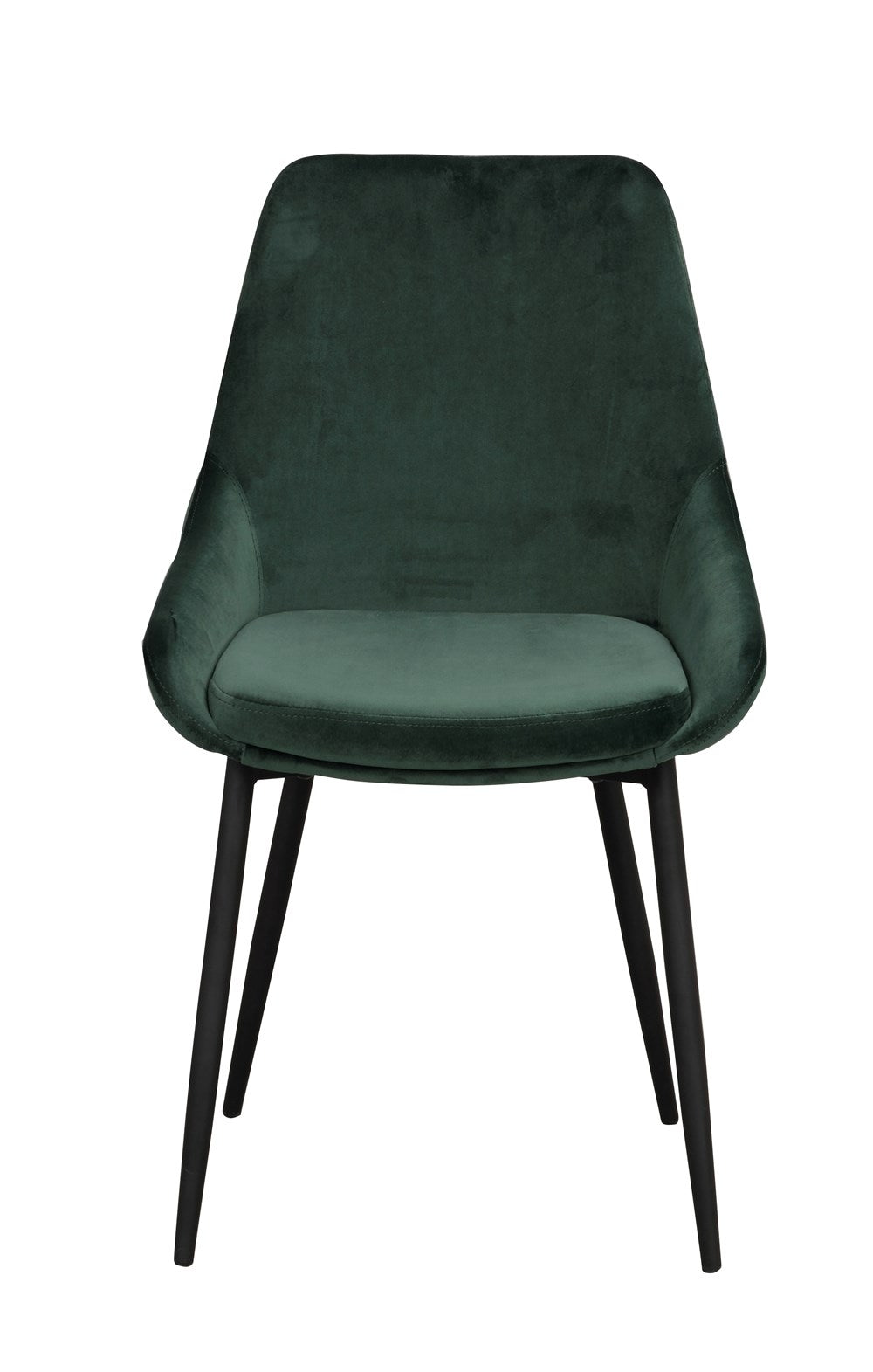 RO Sier Dining Chair Green Velvet
