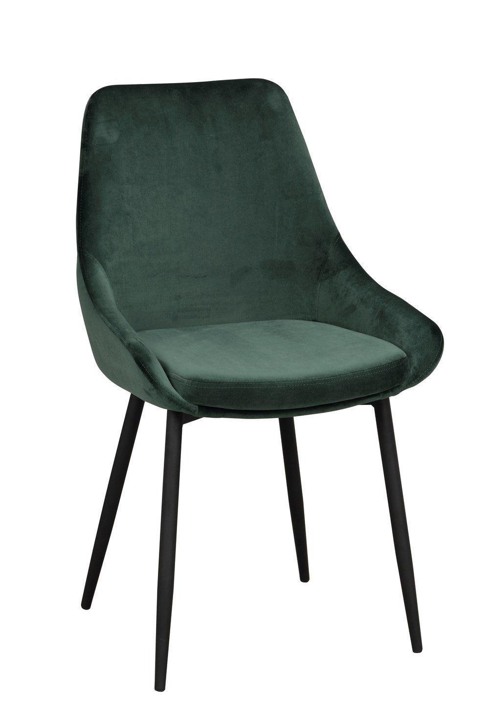 RO Sier Dining Chair Green Velvet