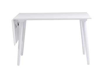 RO Lotta Drop Leaf Table 120x80 White
