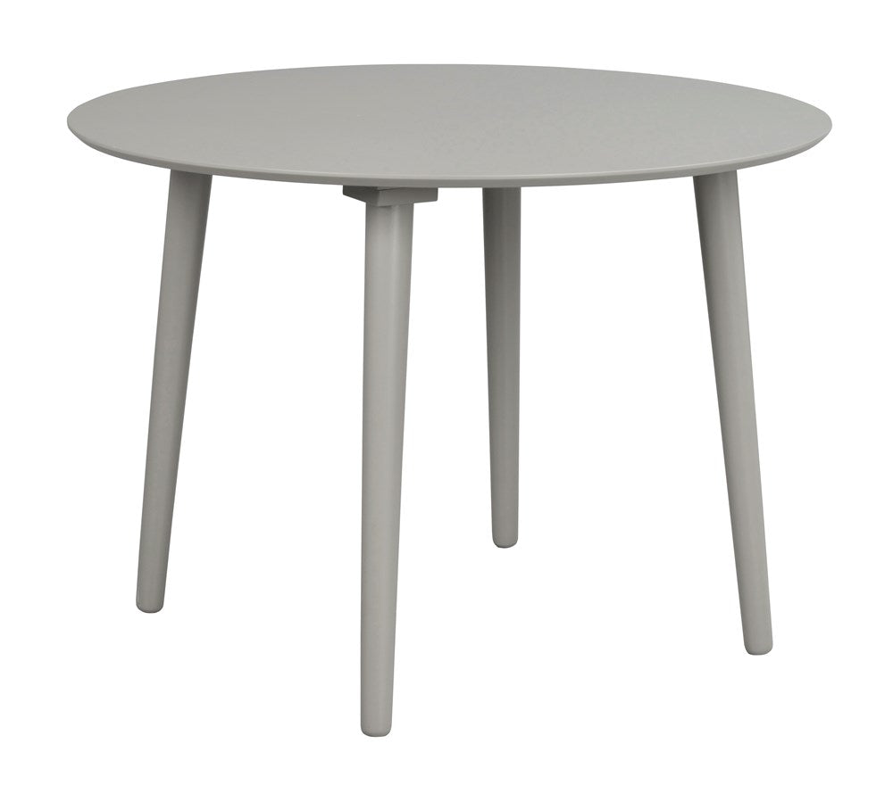 RO Lott Dining Table Round Light Grey