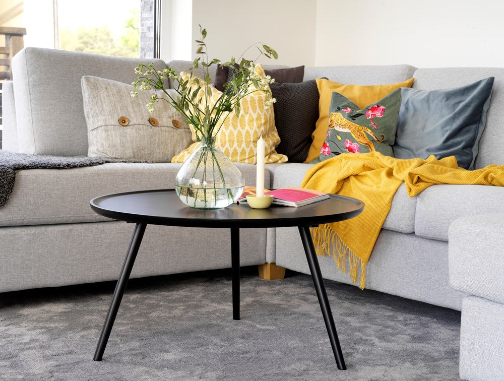 RO Daisy Coffee Table Large Black