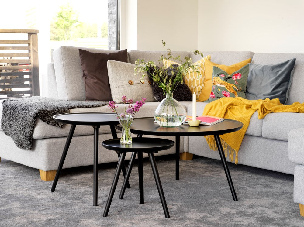 RO Daisy Coffee Table Medium Black