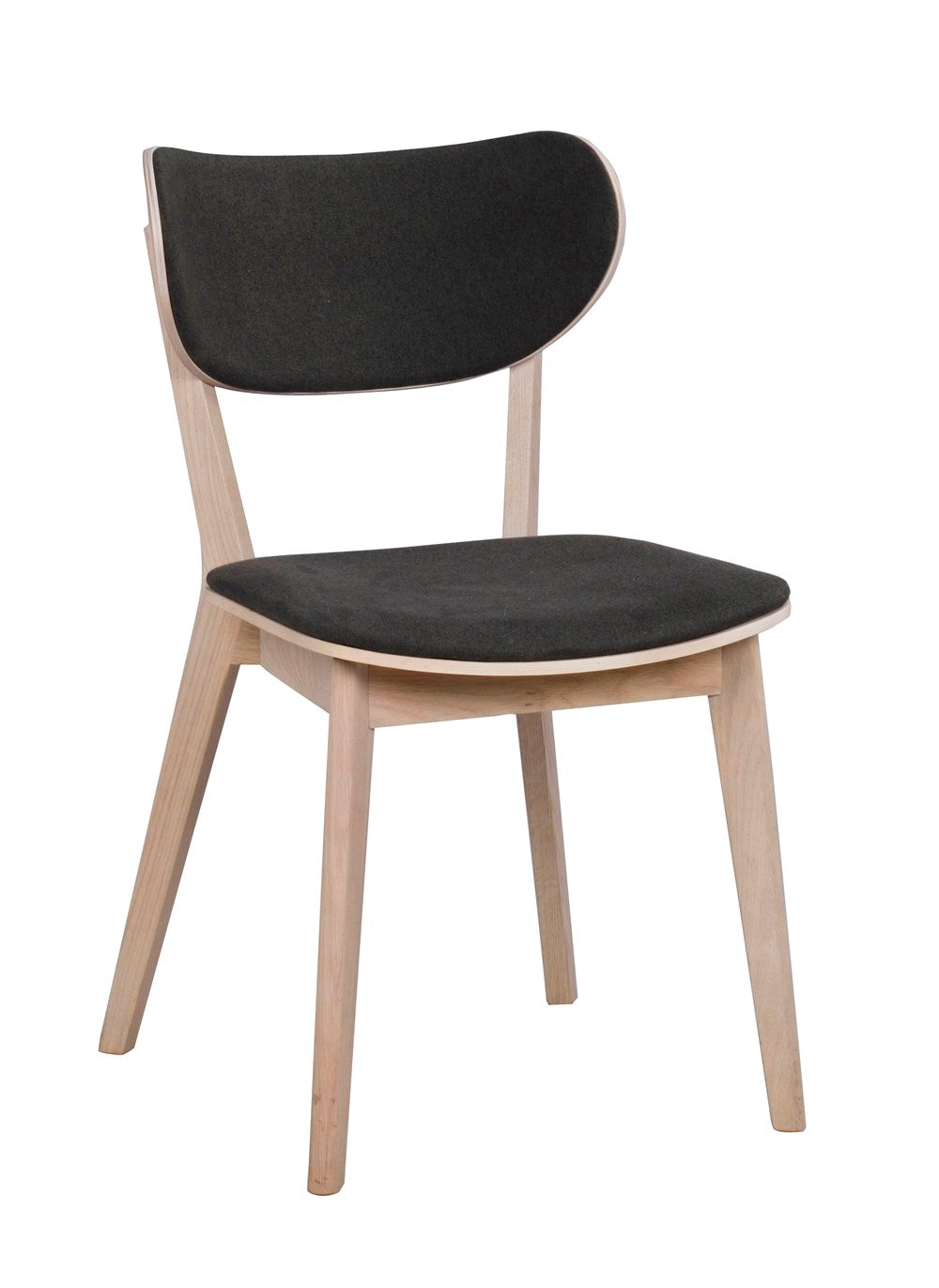RO Kato Chair Whitewash/Dark Grey
