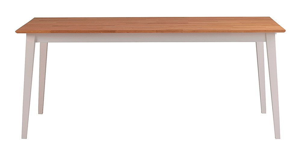 RO Filip Extending Dining Table Rectangular Large White