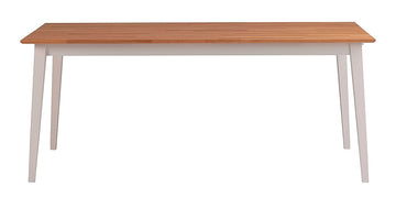 RO Filip Extending Dining Table Rectangular Large White