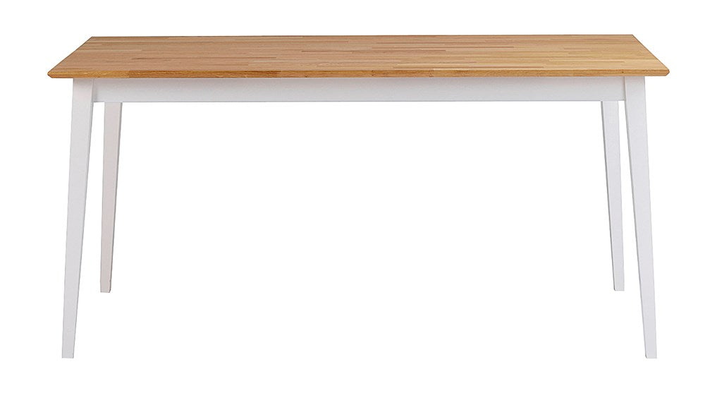 RO Filip Extending Dining Table Rectangular Medium White