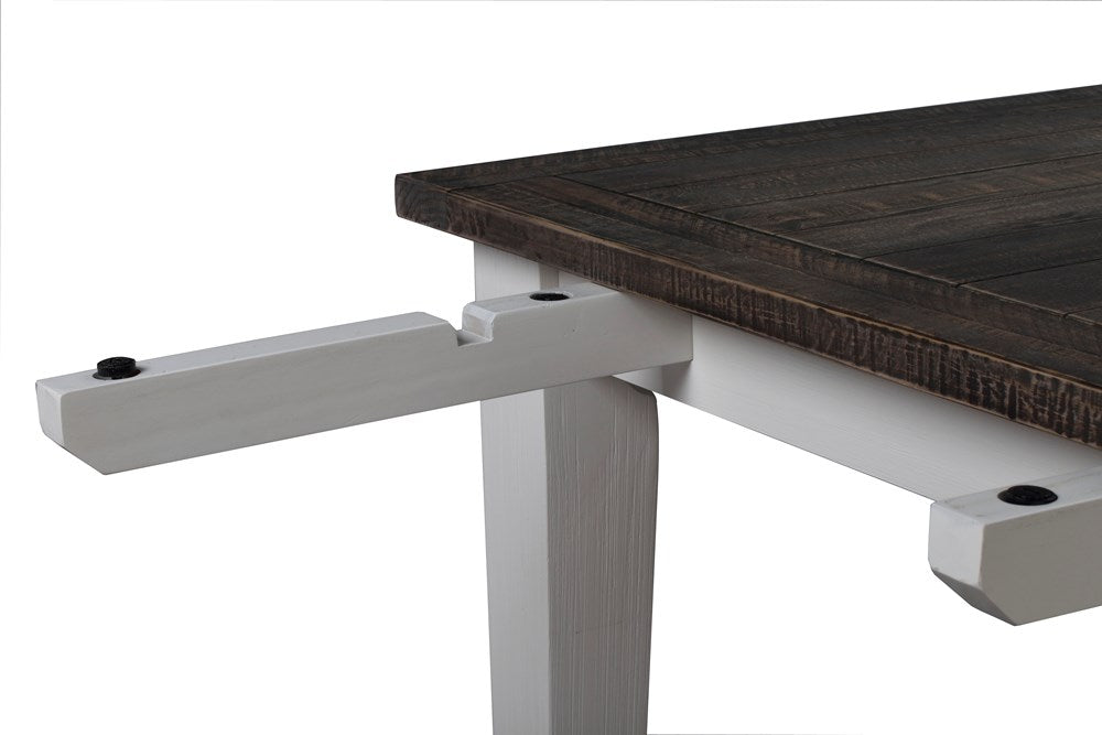 RO Nott Extending Dining Table White