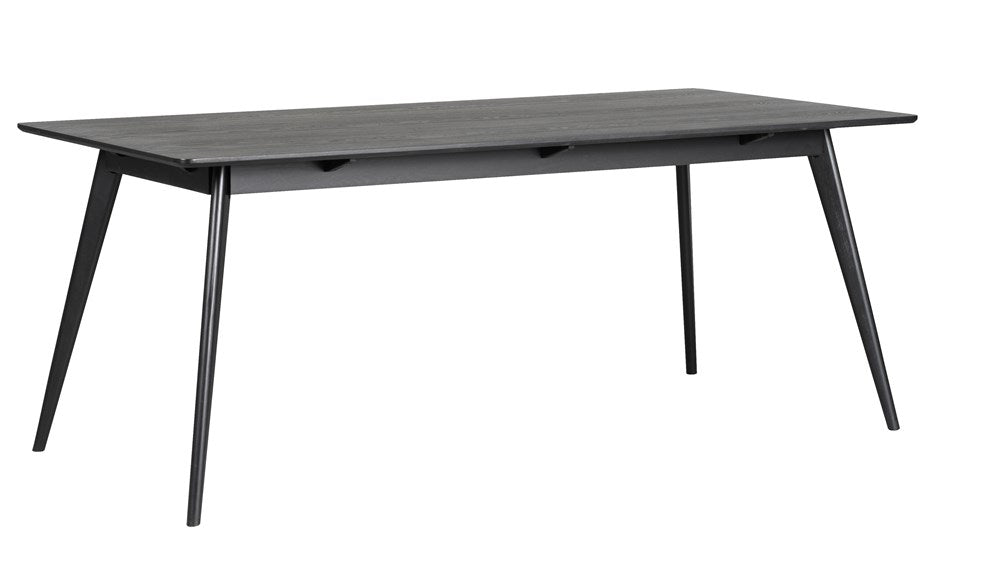 ROWICO Yumi Extending Dining Table Black