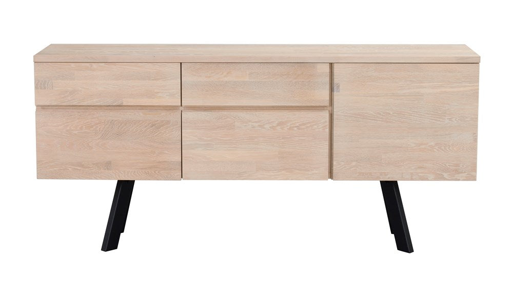 RO FRED SIDEBOARD WHITEWASH/BLACK