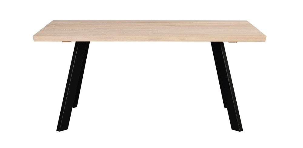 RO Fred Dining Table 170x95 Whitewash/Black