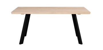 RO Fred Dining Table 170x95 Whitewash/Black
