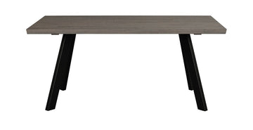 RO Fred Dining Table 170x95 Dark Brown/Black