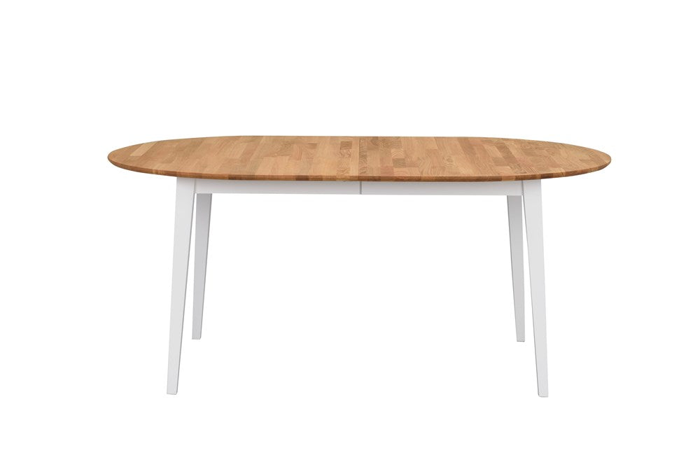 RO Filip Extending Dining Table Oval White