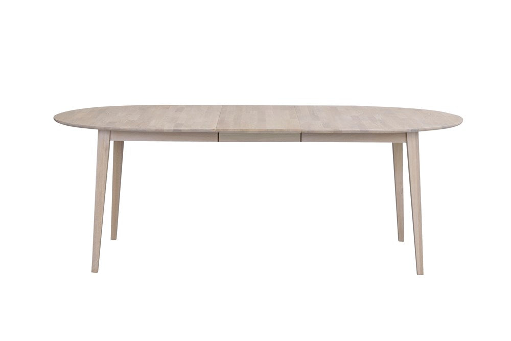 ROWICO FILIPPA DINING TABLE Extendable WHITEWASH