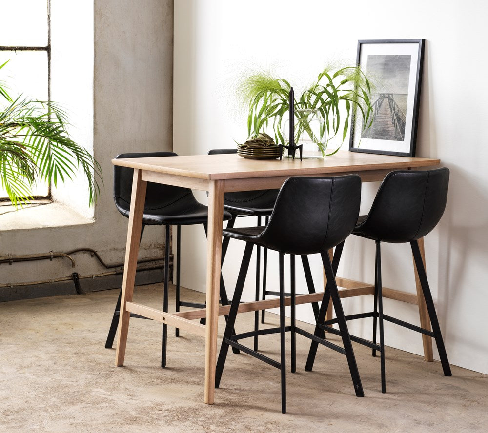 ROWICO Auburn Bar Chair Black/Black