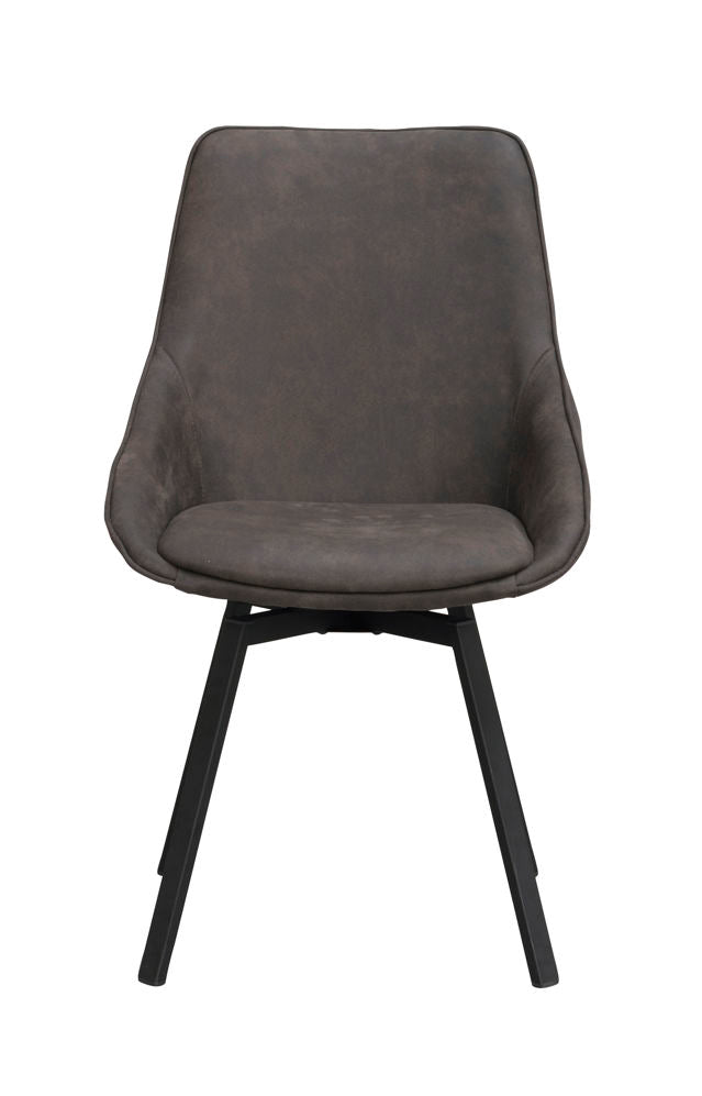 RO Alison Chair Dark Grey/Black