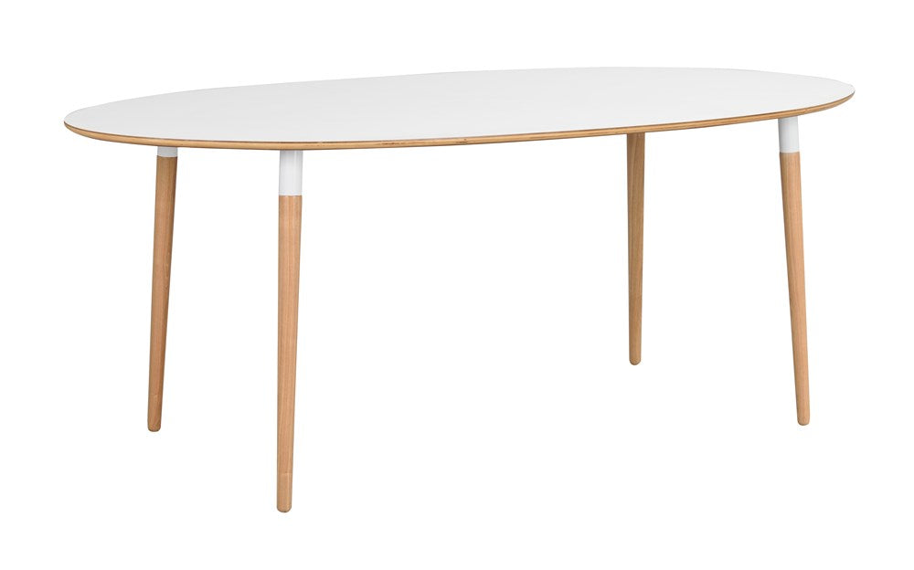 RO Fusio Dining Table Oval Oak