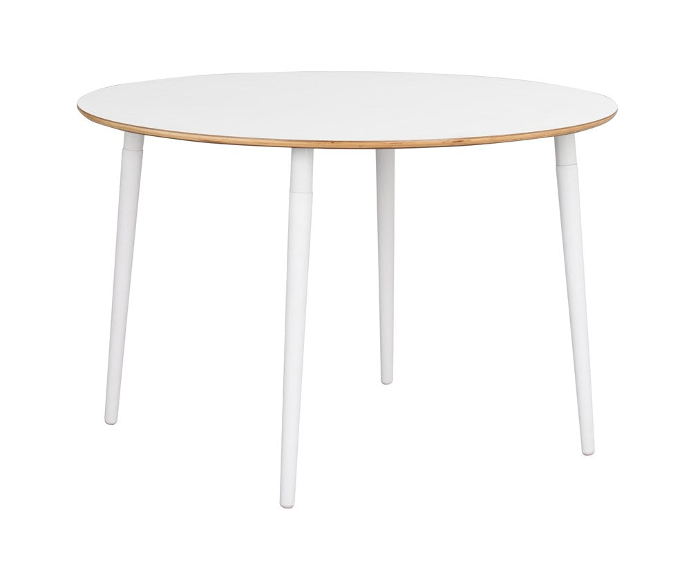 RO Fusio Dining Table Round 4 White