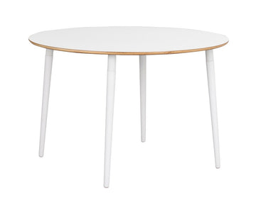 RO Fusio Dining Table Round 4 White