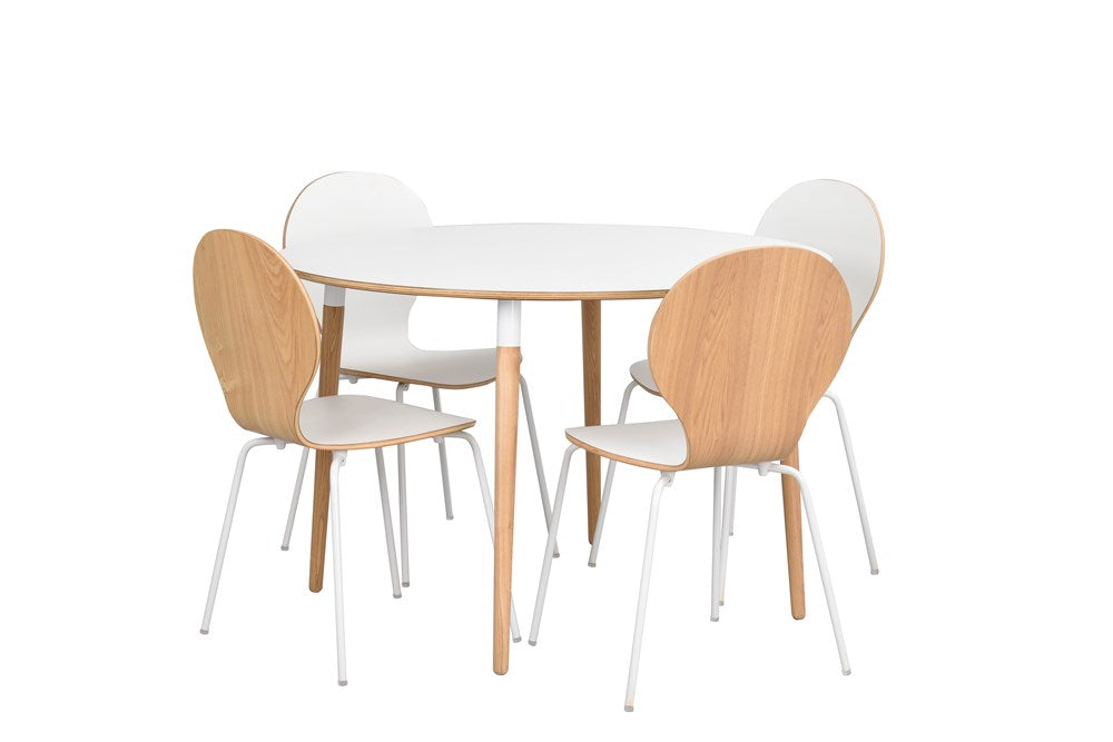 RO Fusio Dining Table Round 4 Oak