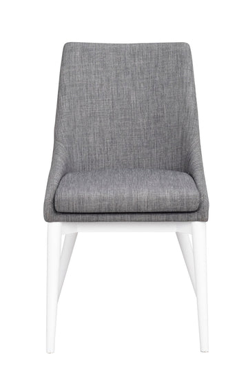 RO Be Dining Chair Dark Grey/White