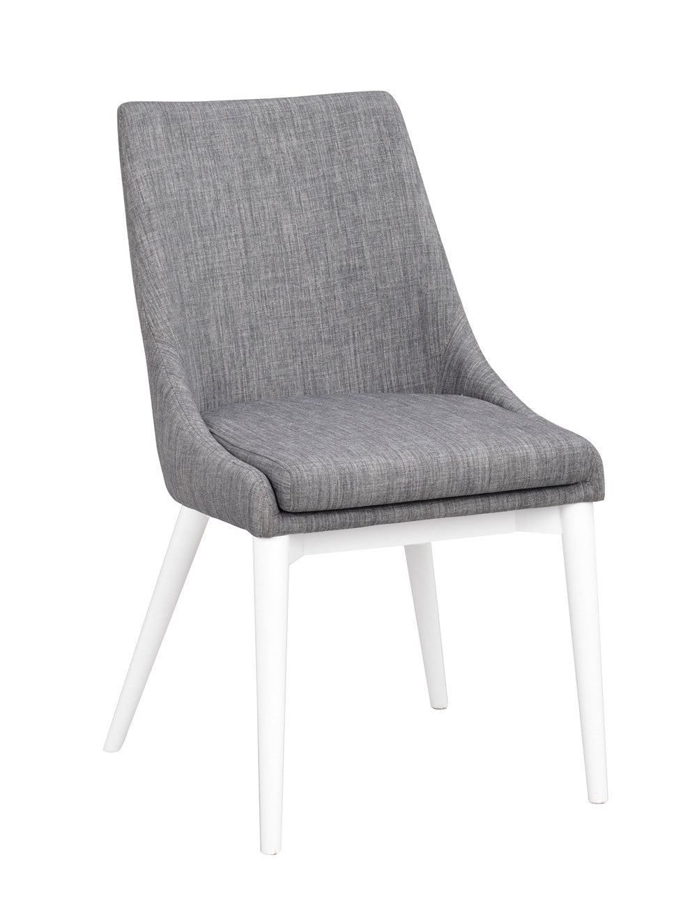RO Be Dining Chair Dark Grey/White