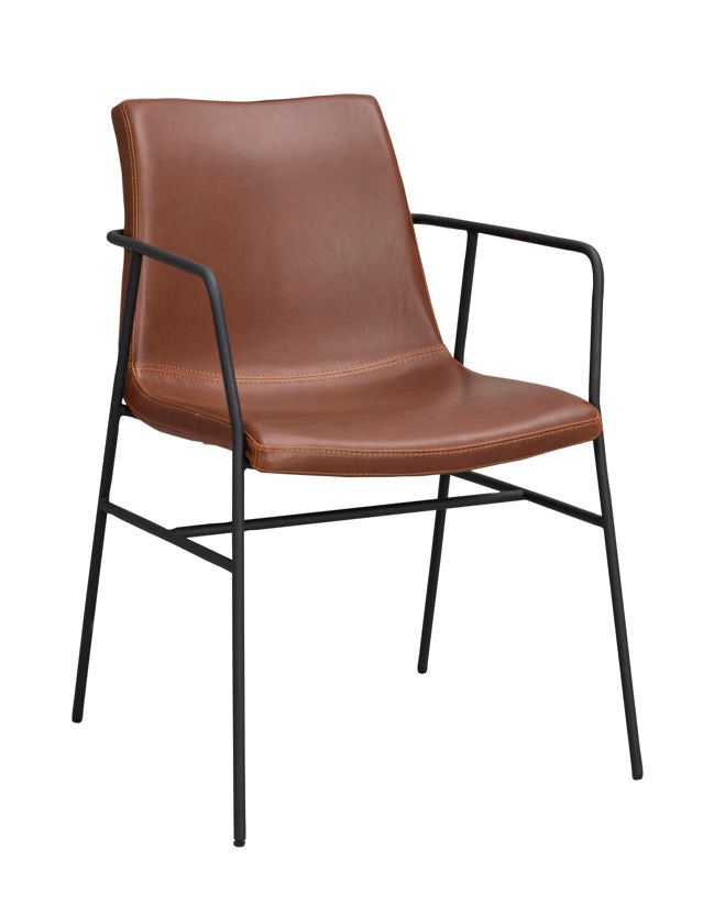 RO Huntingbay Arm Chair Brown/Black