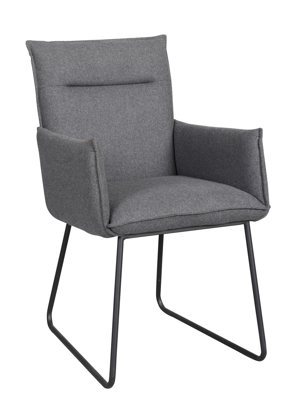 RO Yuko Armchair Dark Grey