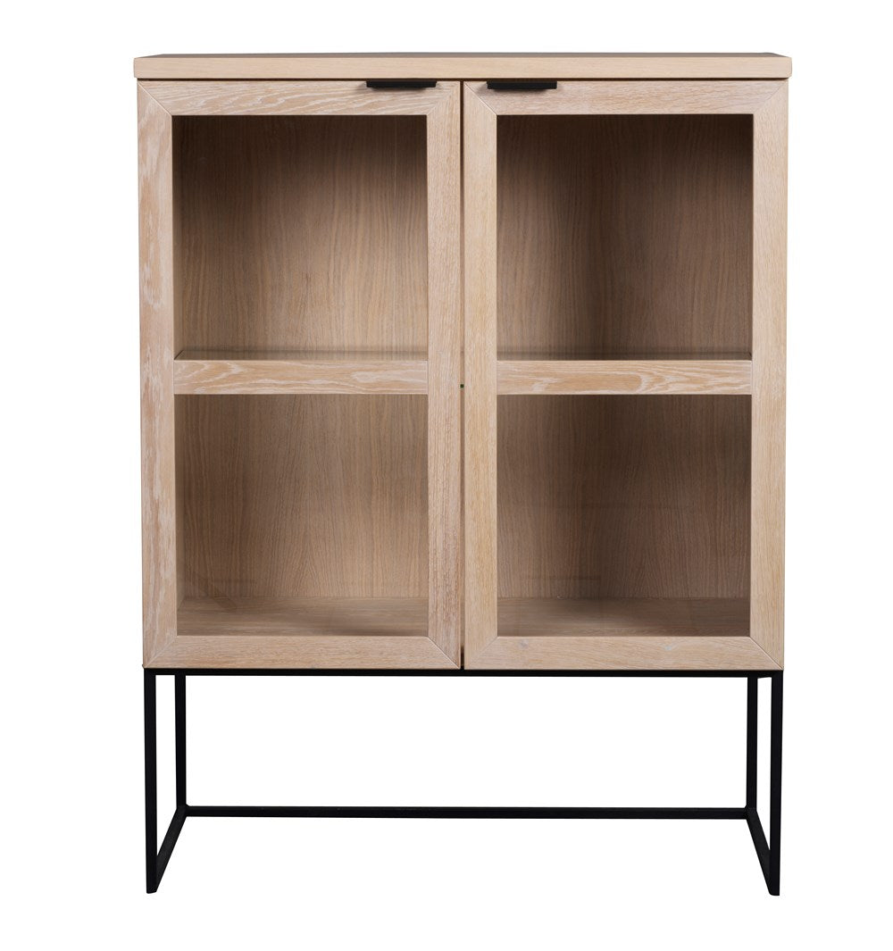 RO EVERETT CABINET WHITEWASH/BLACK