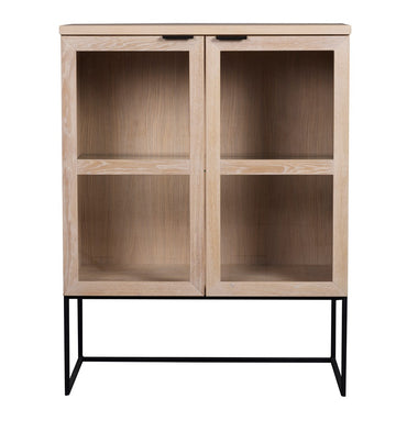 RO EVERETT CABINET WHITEWASH/BLACK