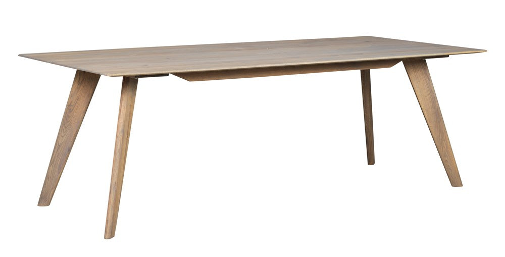 RO Frankl Extending Dining Table Grey