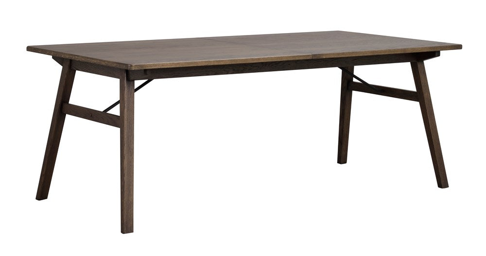 RO Grah Extending Dining Table Brown
