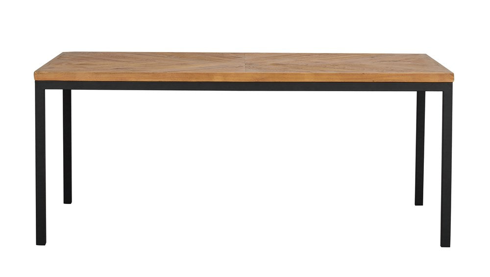 RO Zanzib Extending Dining Table Brown