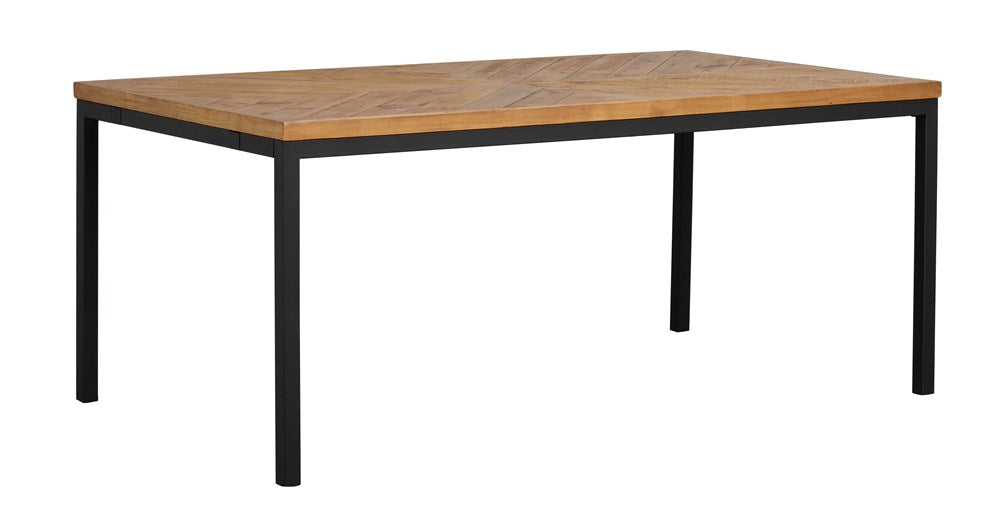 RO Zanzib Extending Dining Table Brown