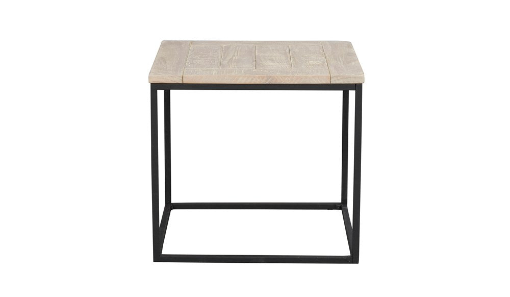 RO Gord Side Table White Pigmented