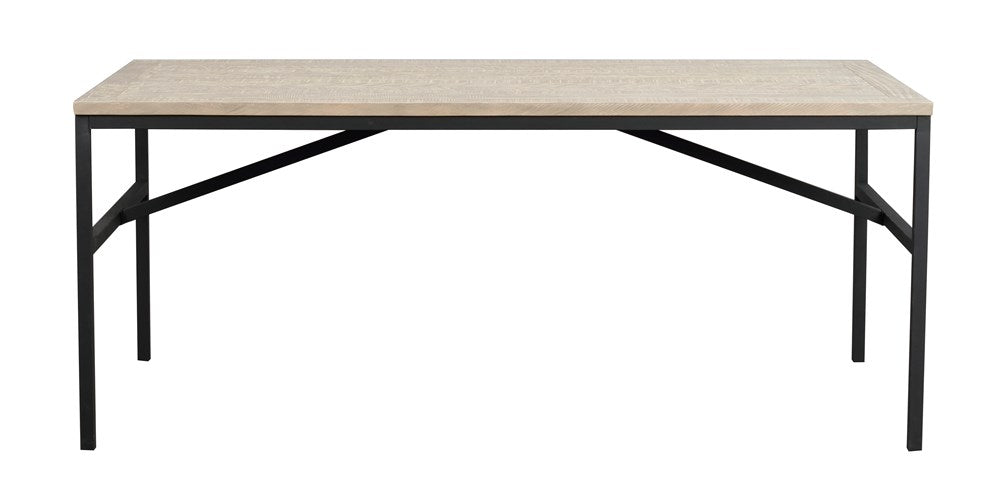 RO Gord Extending Dining Table White Pigmented
