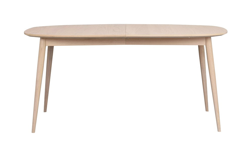 ROWICO Dawson Extending Dining Table Oval Whitewash