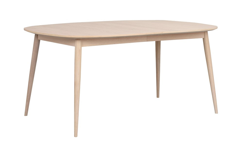ROWICO Dawson Extending Dining Table Oval Whitewash