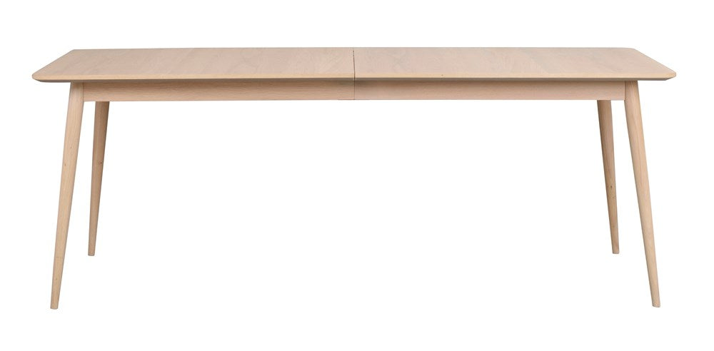 RO Dawsone Extending Dining Table Rectangular Whitewash/Whitewash