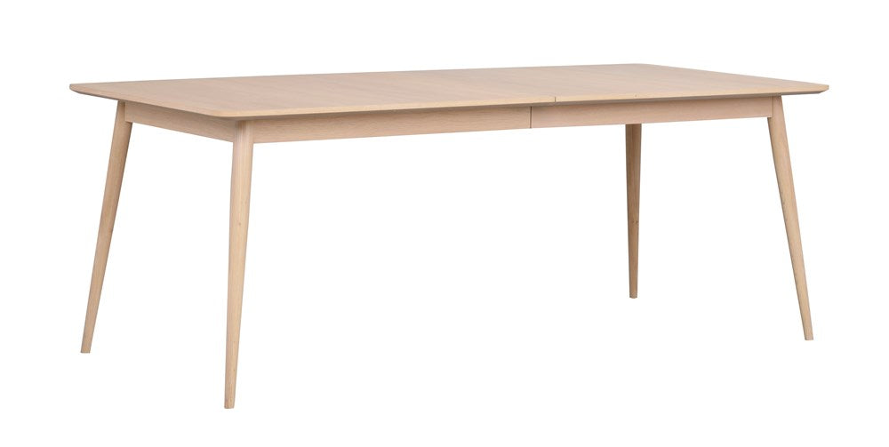 RO Dawsone Extending Dining Table Rectangular Whitewash/Whitewash