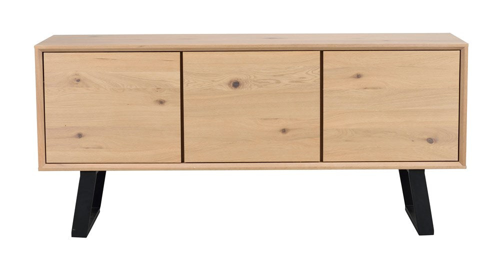 RO MELVILLE SIDEBOARD WHITEWASH/BLACK