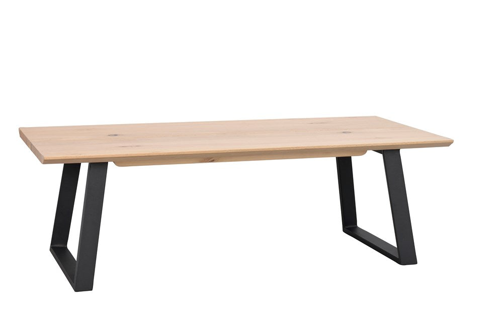 RO Melville Coffee Table Whitewash/Black