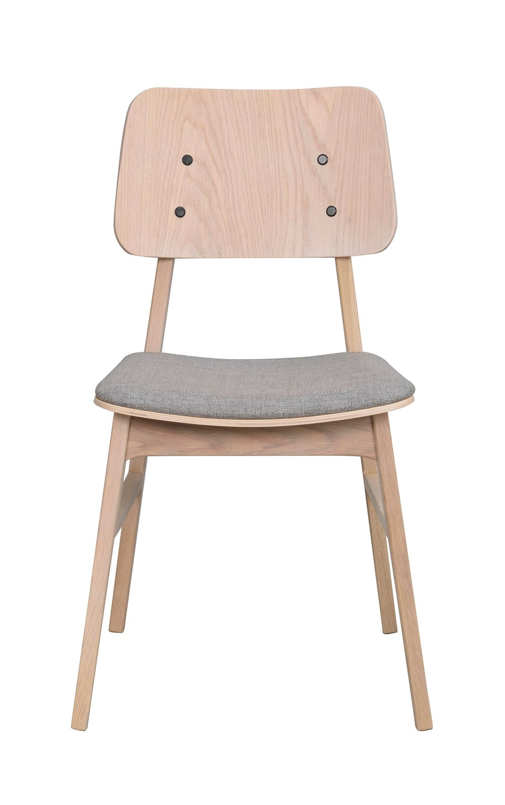 RO Nagano Chair Whitewash/Light Grey