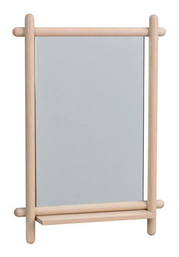 RO MILFORD MIRROR WHITEWASH