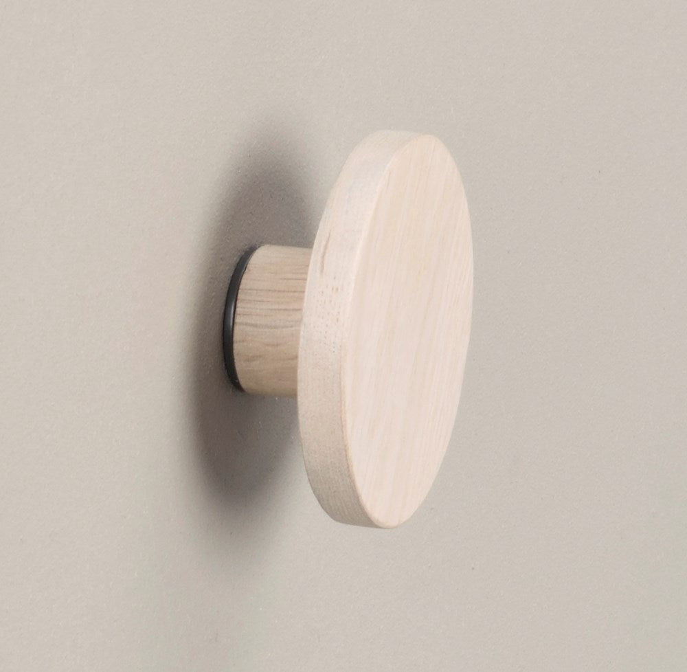 RO Memph Coat Rack Round Small White Pigmented
