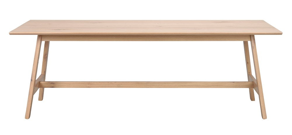 RO Isla Extending Dining Table White Pigmented