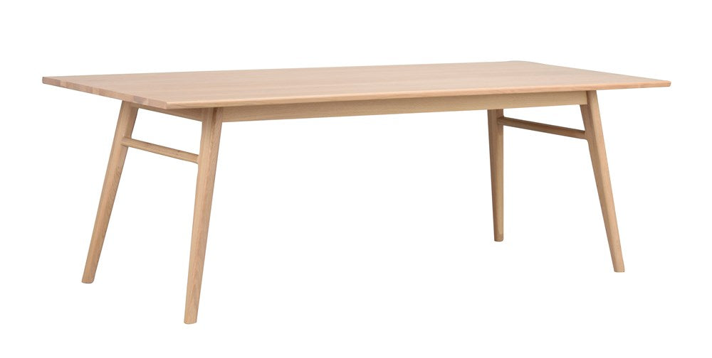 RO Nevis Extending Dining Table Whitewash