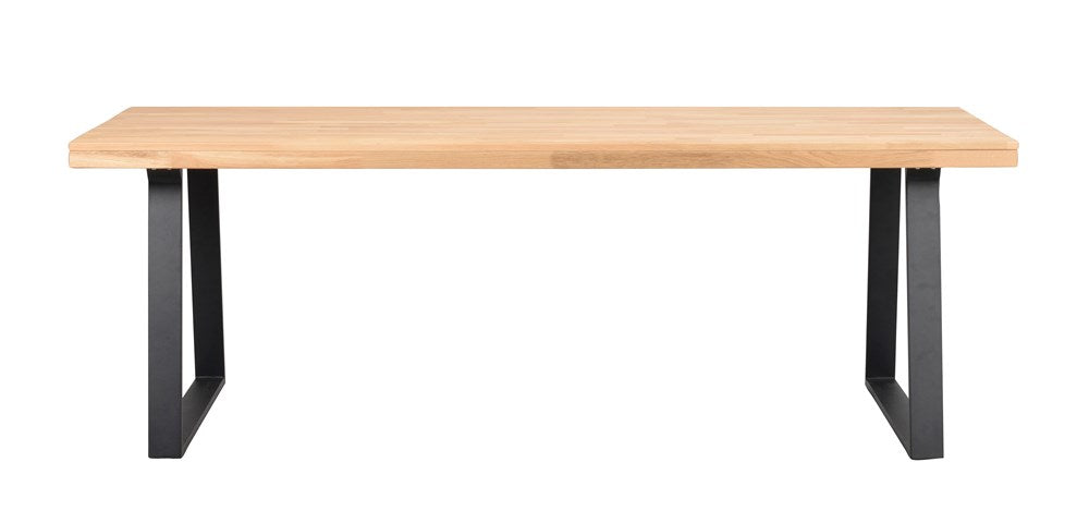 RO Brooklyn Extending Dining Table U 220x95 Oak/Black