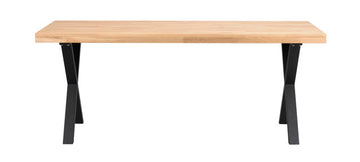RO Brooklyn Extending Dining Table X 170x95 Oak/Black