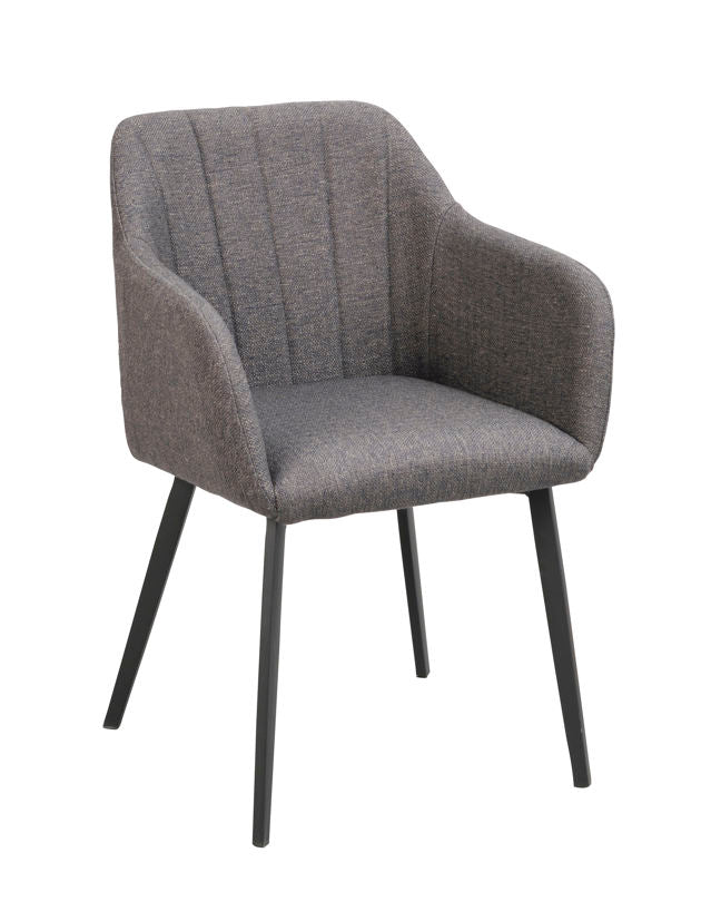 RO Bolton Arm Chair Grey/Black